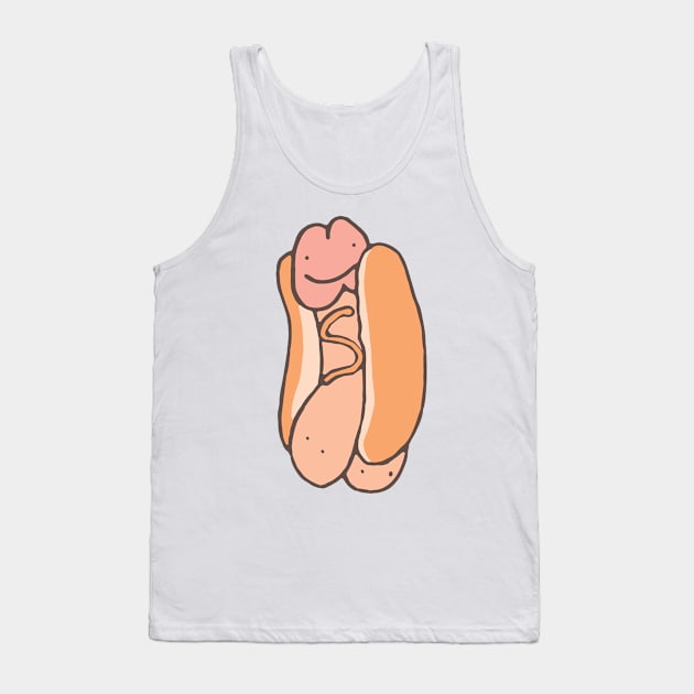 Hot Dikkity Dog - Feeling Shy Tank Top by HotDikkity